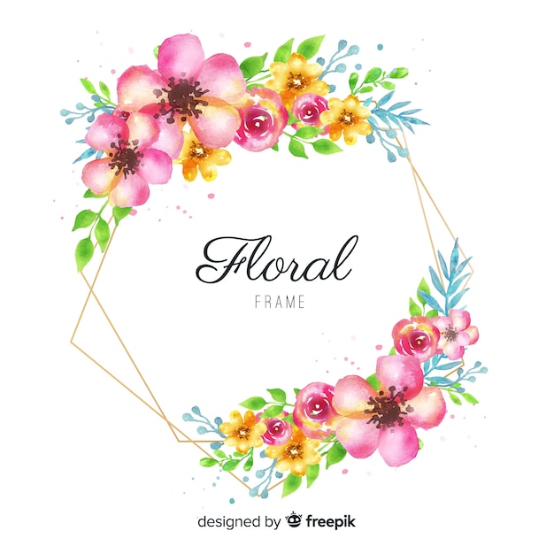 Cadre Floral