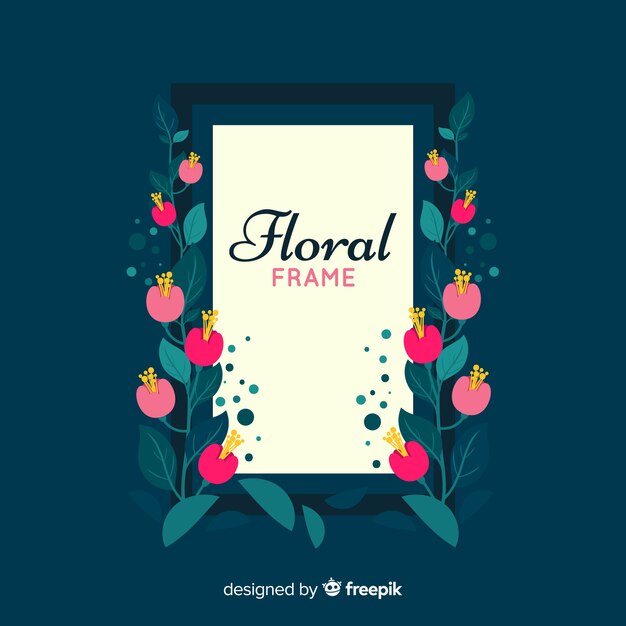 Cadre Floral