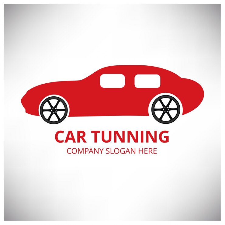 Vecteur gratuit car tuning auto repair service car