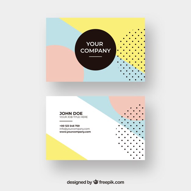 Carte abstraite corporative