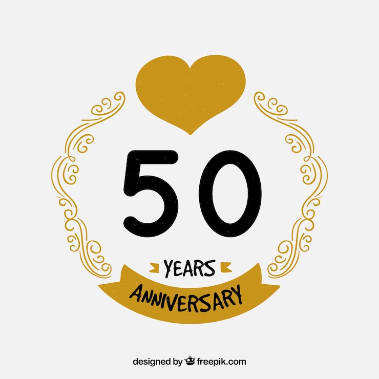 Vecteur gratuit carte d&#39;anniversaire heureux avec des ornements dans un style fait à la main