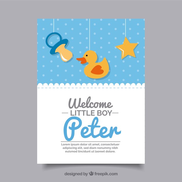 Images de Carte Felicitations Naissance Garcon – Téléchargement gratuit sur  Freepik