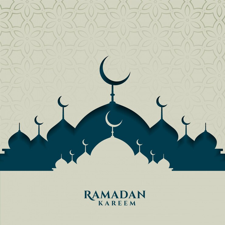 Vecteur gratuit carte du festival islamique pour la saison du ramadan kareem