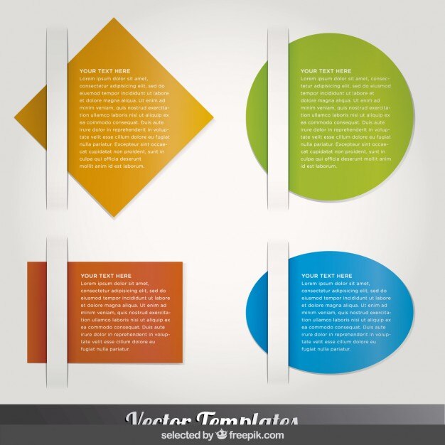 Vecteur gratuit carte infographies