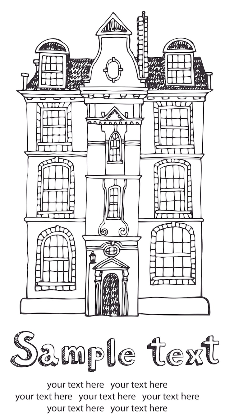 Vecteur gratuit carte de la maison