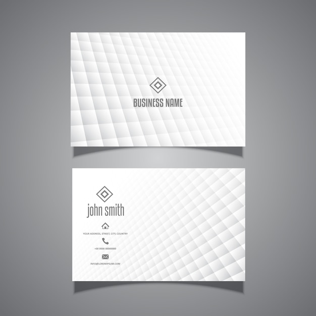 Carte De Visite Design Minimal