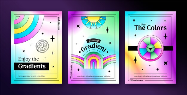Cartes de dégradation floues