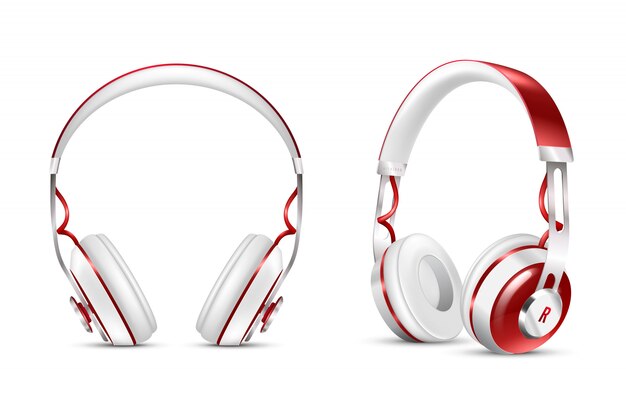 Casque sans fil réaliste