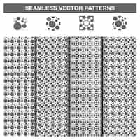 Vecteur gratuit cercles modèles vectoriels