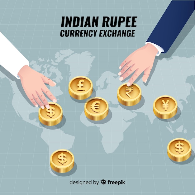 Change de roupie indienne