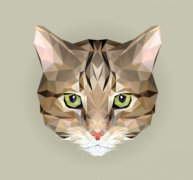 Chat Dans Un Style Polygone Illustration De Triangle D Animal A Utiliser Comme Impression Sur T Shirt Et Affiche Illustration De Conception Geometrique Low Poly Icone De Chat Vecteur Premium Chat Dans Un Style Polygone Illustration De Triangle D Animal A Utiliser Comme Impression Sur T Shirt Et Affiche Illustration De Conception Geometrique Low Poly Icone De Chat Vecteur Premium