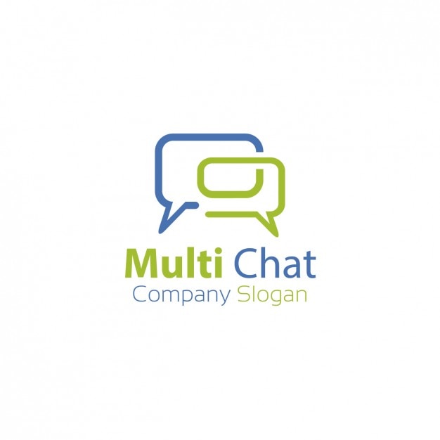 Vecteur gratuit le chat logo template