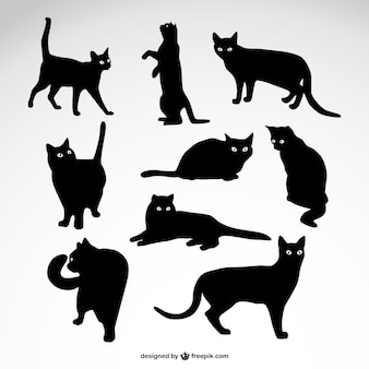 Images Silhouette Chat Vecteurs Photos Et Psd Gratuits Images Silhouette Chat Vecteurs Photos Et Psd Gratuits