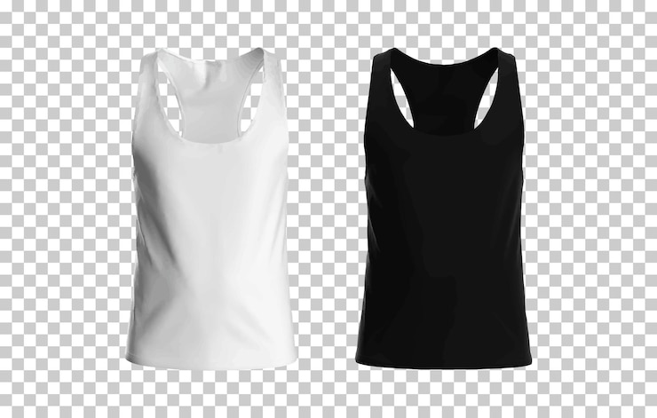 Vecteur gratuit chemise débardeur