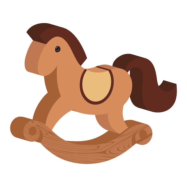 cheval de jouet en bois