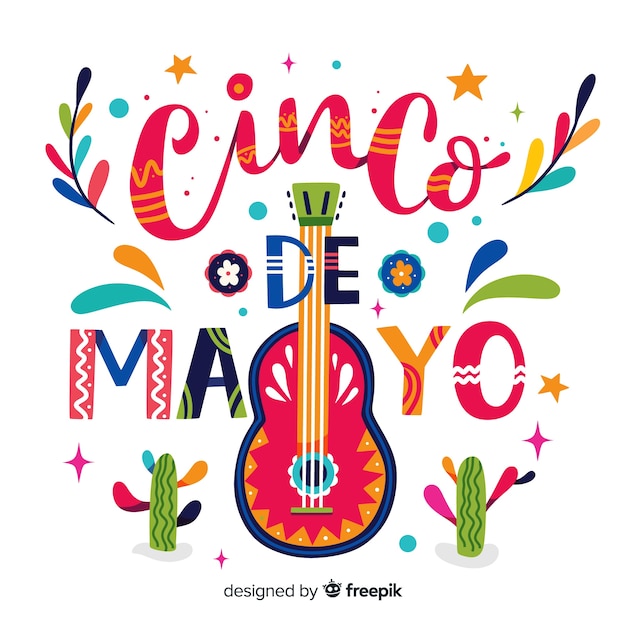 Vecteur gratuit cinco de mayo