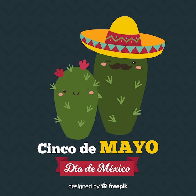 Vecteur gratuit cinco de mayo