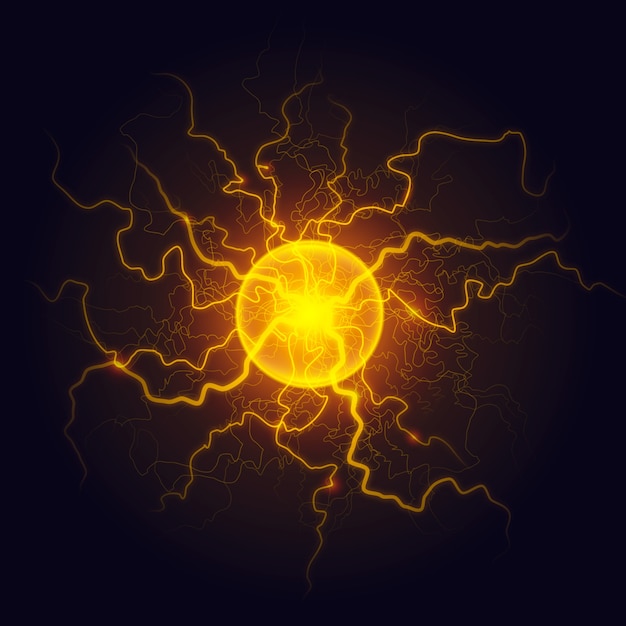 Clignotant électrique à boule