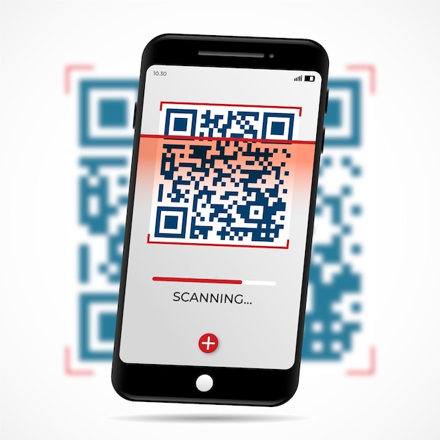 Code Qr De Numérisation De Smartphone