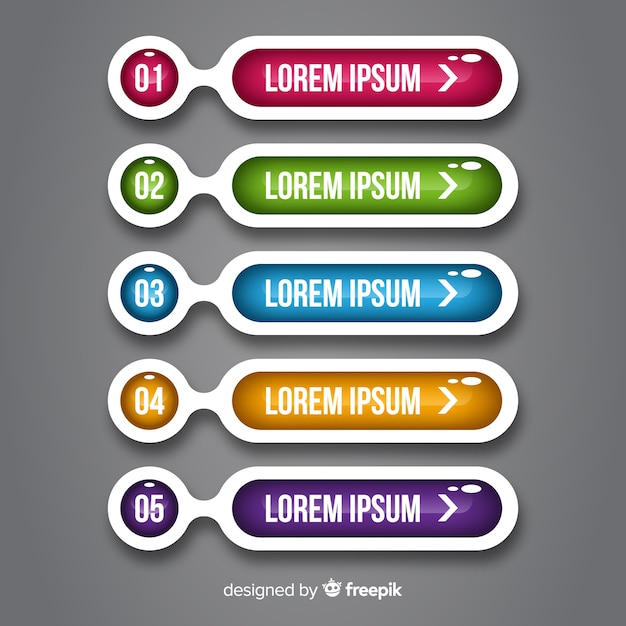 Collecte des bullet points de gradient