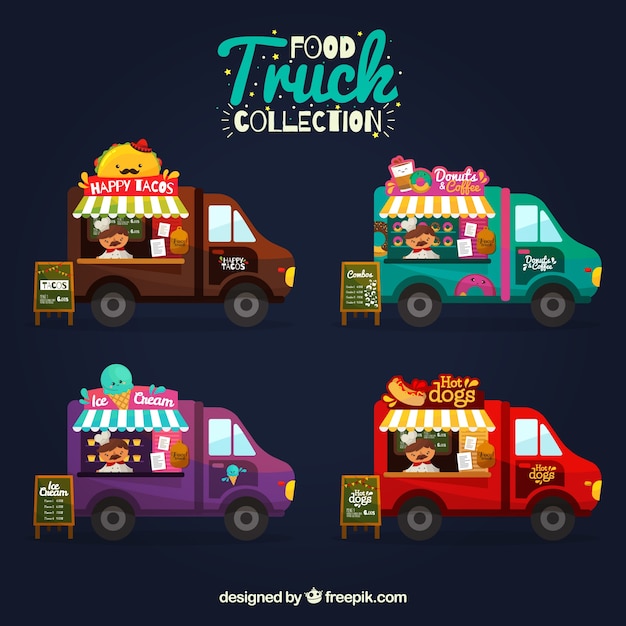 Collecte De Camions Alimentaires