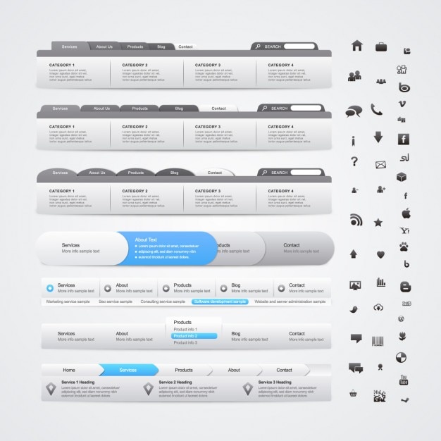 la collecte d'éléments de Web