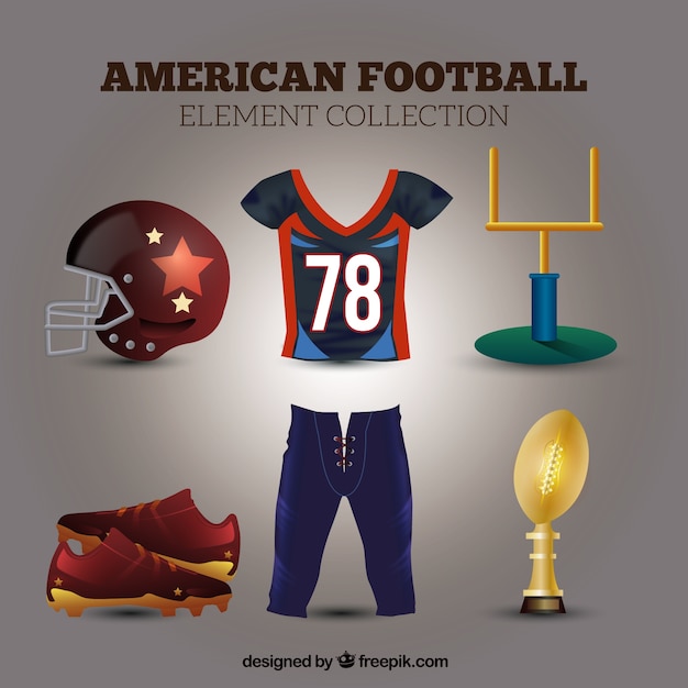 Collection D'accessoires De Football