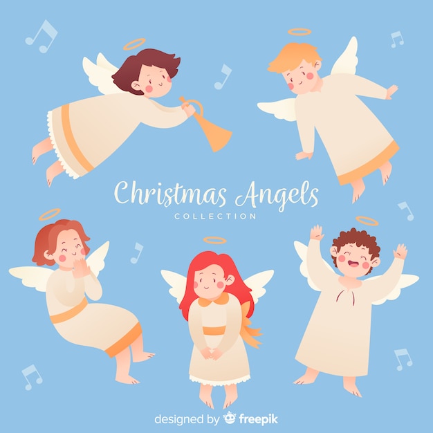 Collection D'anges De Noël