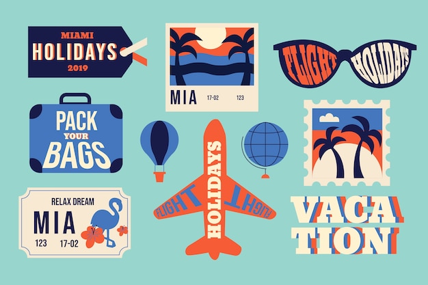 Images de Voyage Stickers – Téléchargement gratuit sur Freepik