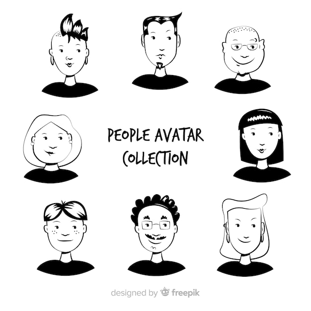 Collection D'avatar De Personnes