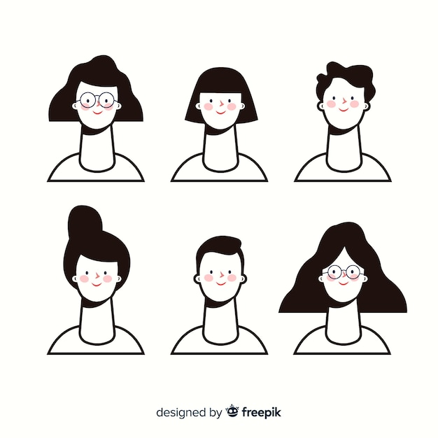 Collection D'avatar De Personnes