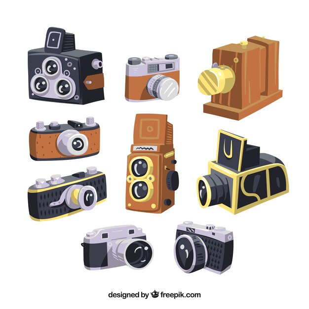 Collection de caméras vintage
