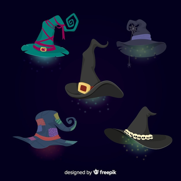 Collection De Chapeaux D'halloween