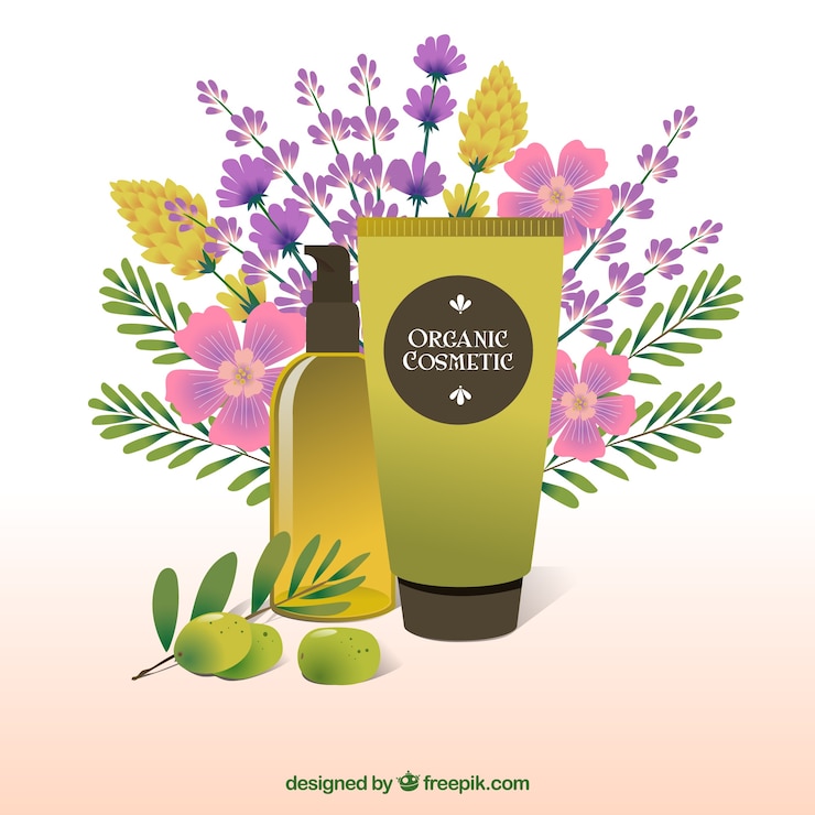 Vecteur gratuit collection de cosmétiques réalistes