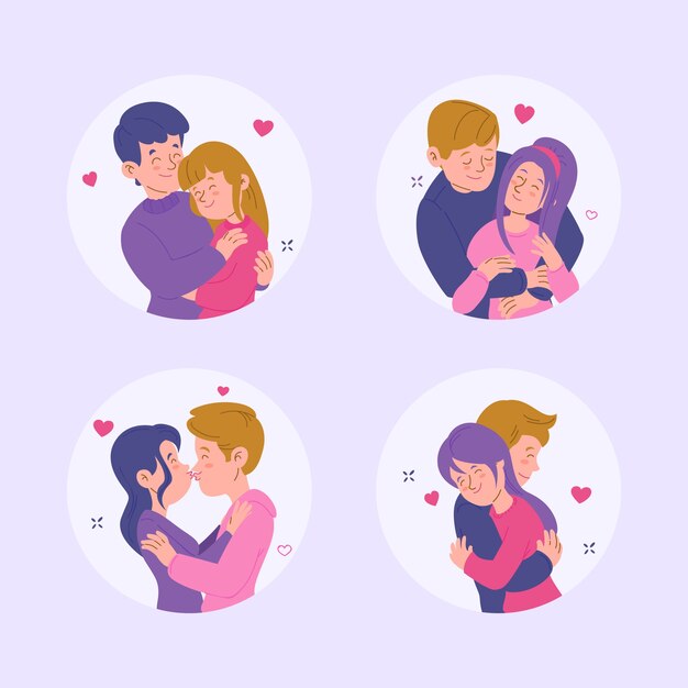 Collection de couples aimants