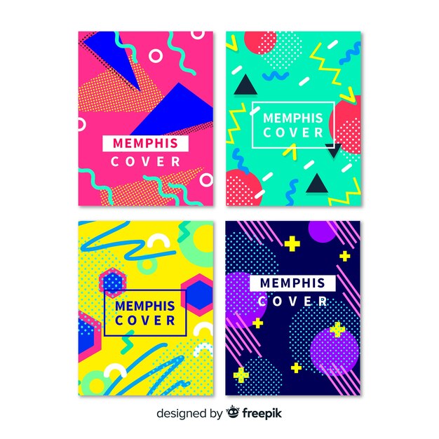 Collection de couvertures de Memphis