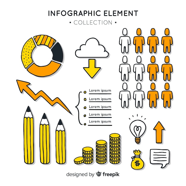 Collection D'éléments Infographiques