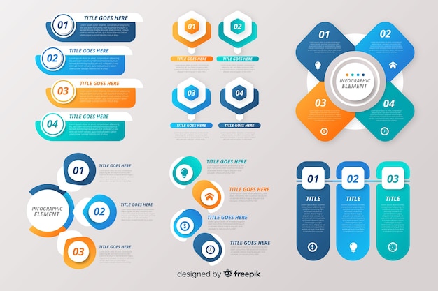 Collection D'éléments Infographiques