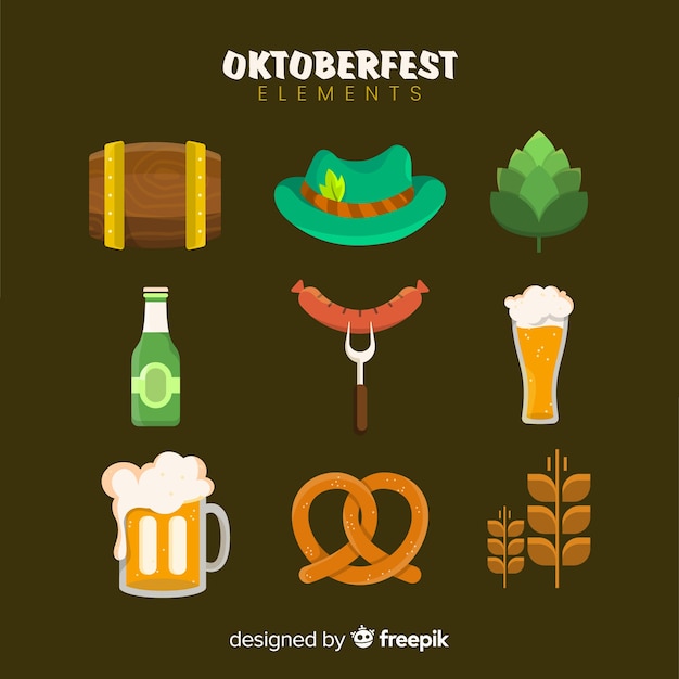 Collection D'éléments Oktoberfest