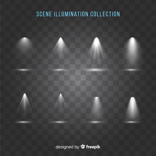 Collection D'illumination De Scène