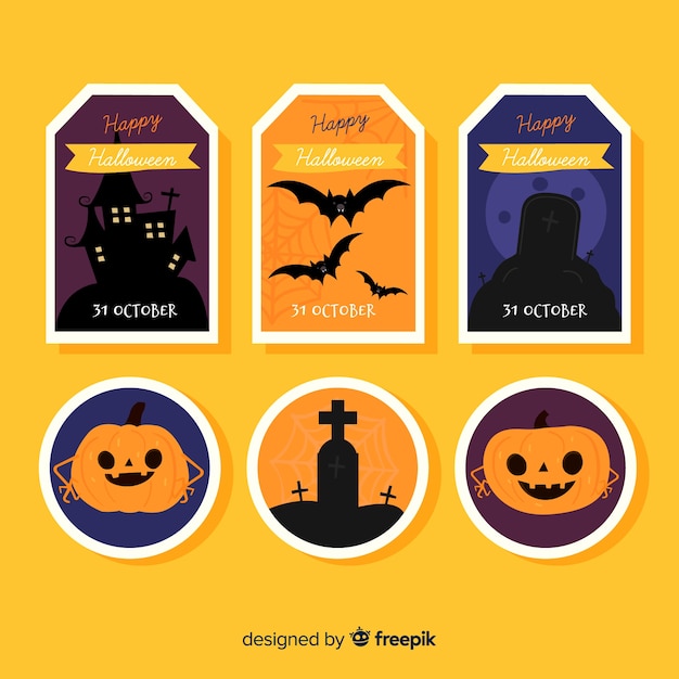 Collection D'insignes Halloween