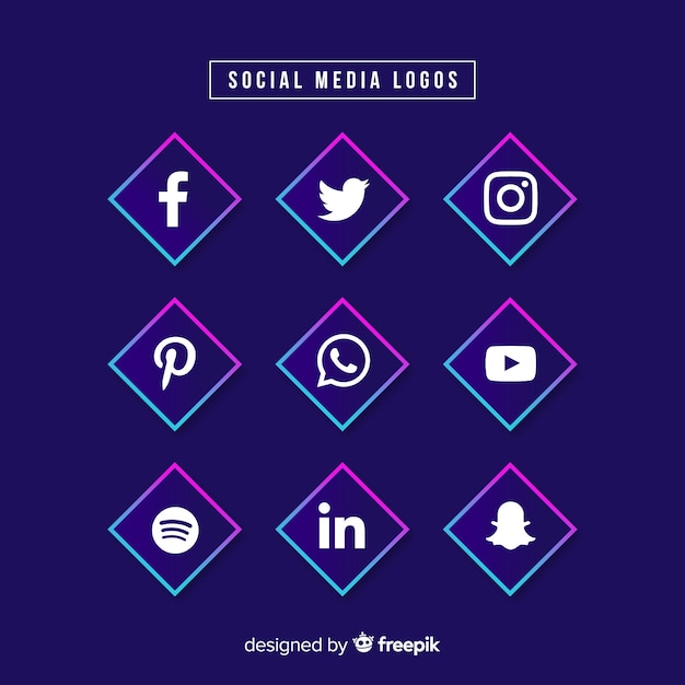 Images de Logo Minimaliste Medias Sociaux 2024 Téléchargement gratuit