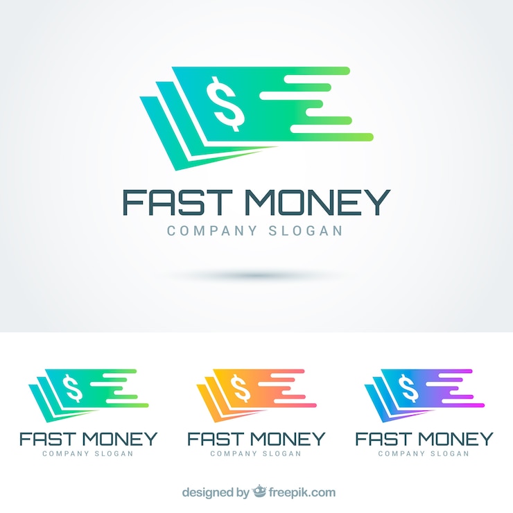 Vecteur gratuit collection de logos d&#39;argent pour les entreprises
