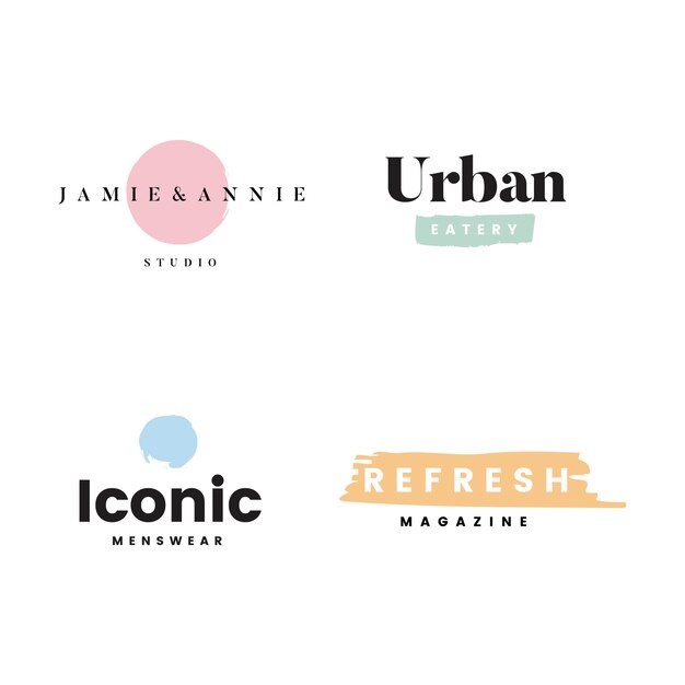 Collection de logos et de vecteur de marque