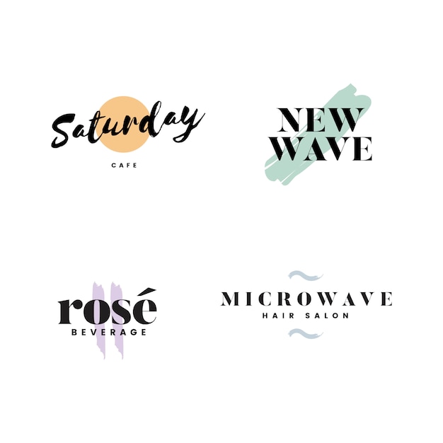 Collection de logos et de vecteur de marque
