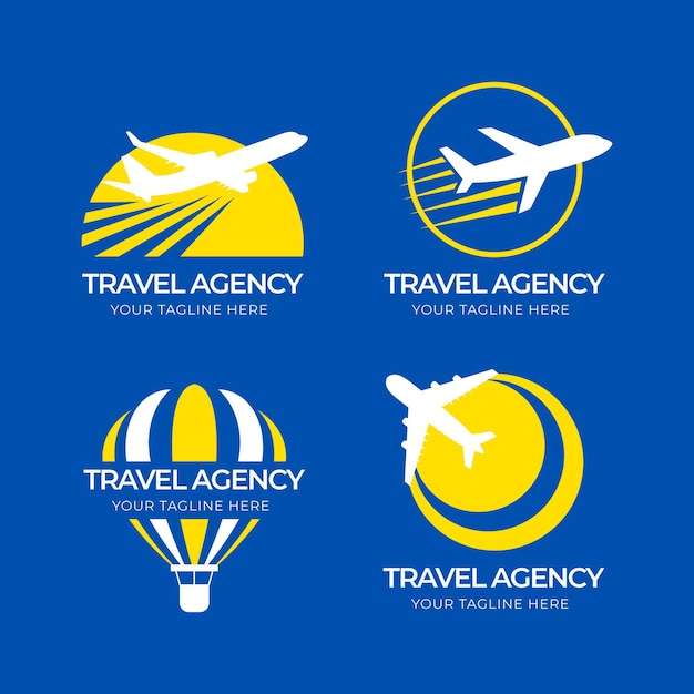 Collection De Logos De Voyage Différents