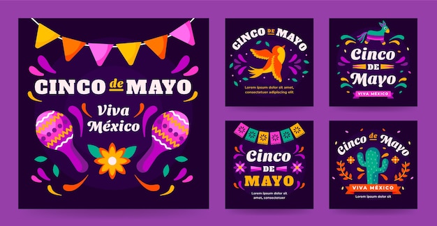 Collection De Messages Instagram Plats Cinco De Mayo