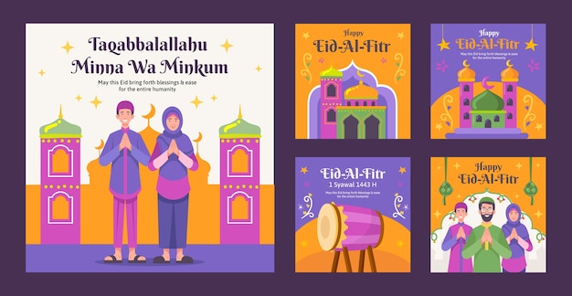 Collection De Messages Instagram Plats Eid Al-fitr