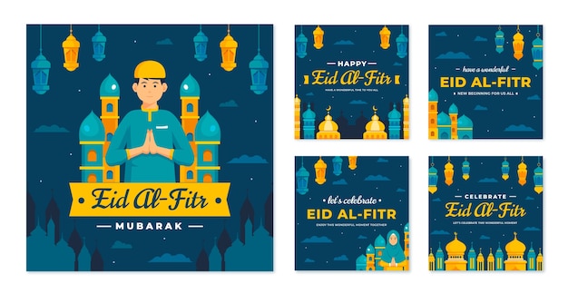 Collection de messages instagram plats eid al-fitr