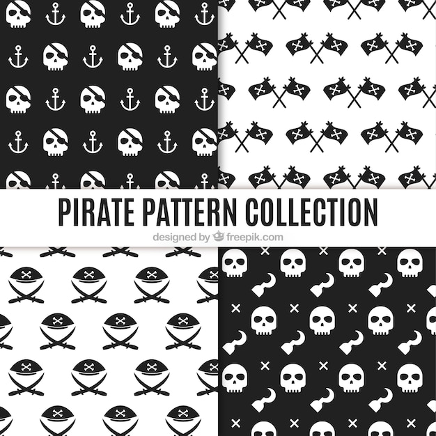 Collection de motif pirate